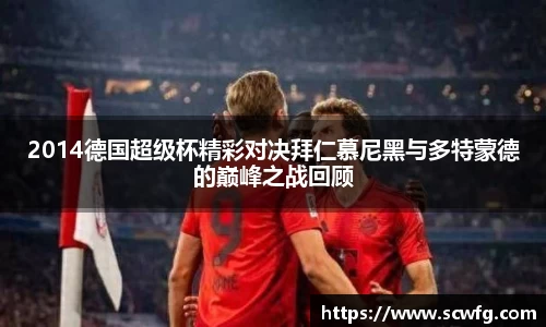 2014德国超级杯精彩对决拜仁慕尼黑与多特蒙德的巅峰之战回顾
